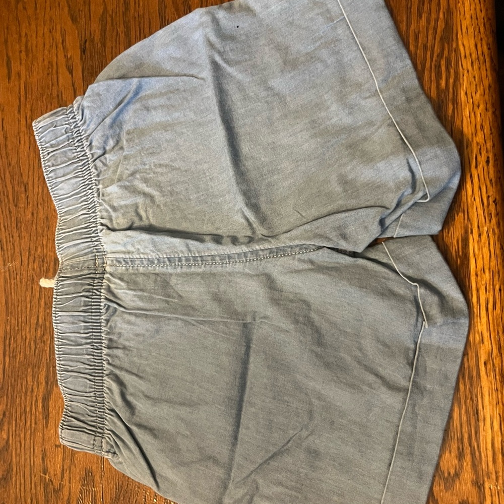 Wonder Nation Kids Denim Shorts with Drawstring - Picture 3 of 3